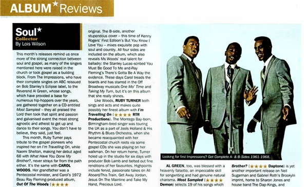 CD/Album Review : Record Collector Magazine